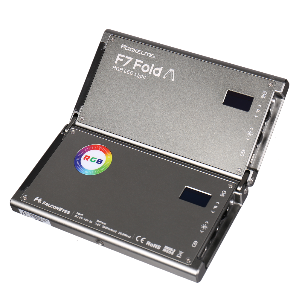 Falcon Eyes RGB Lámpara LED PockeLite F7 Plegable — 3
