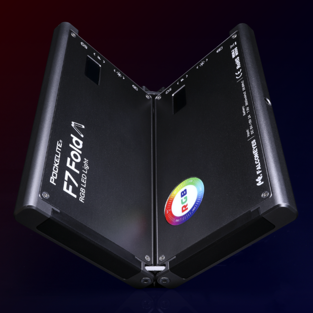 Falcon Eyes RGB Lámpara LED PockeLite F7 Plegable — 5