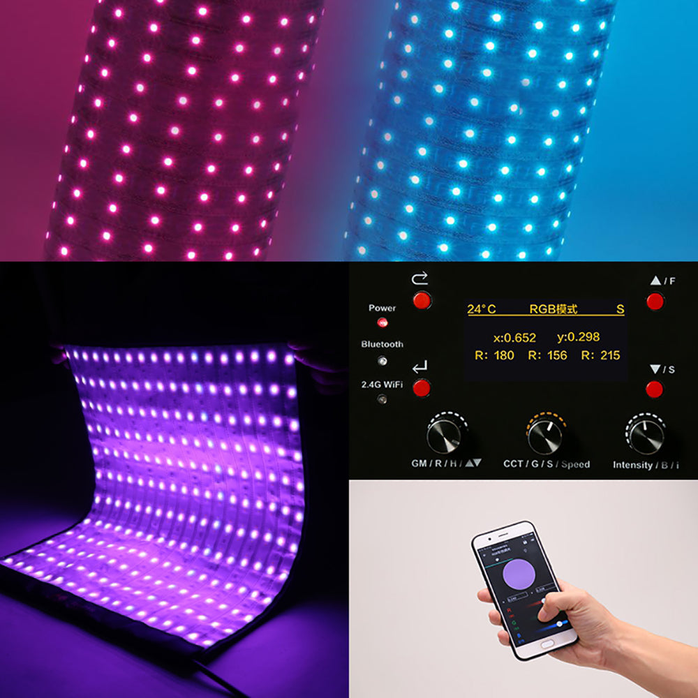 Falcon Eyes Flexible RGB Panel LED RX-836-K1 112x46.5 cm — 5