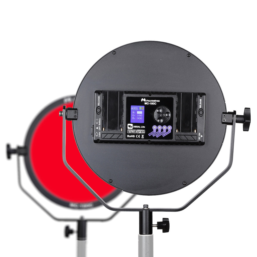 Falcon Eyes RGB Lámpara LED MC-180C — 2