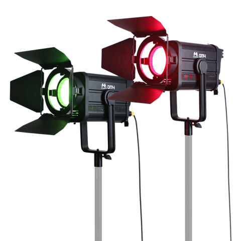 Falcon Eyes RGB LED Fresnel Foco Regulable DM4 400W — 2