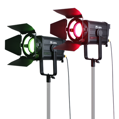 Falcon Eyes RGB LED Fresnel Foco Regulable DM4 400W — 2