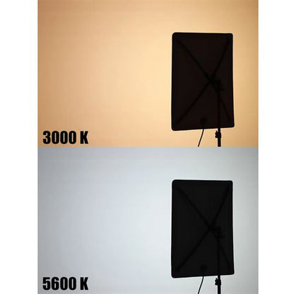 Falcon Eyes Softbox + Rejilla nido de abeja RX-18SBHC III para LED RX-18TDX III — 6