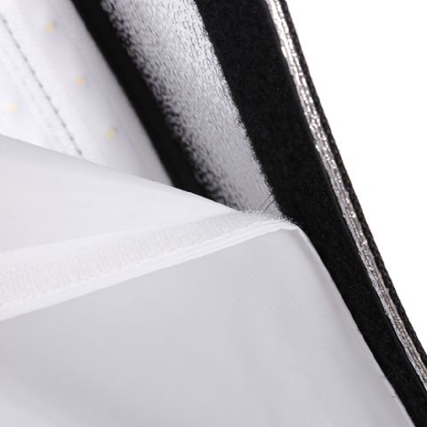 Falcon Eyes Softbox + Rejilla nido de abeja RX-24SBHC III para LED RX-24TDX III — 6