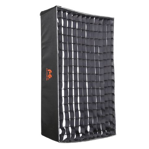 Falcon Eyes Softbox + Rejilla nido de abeja RX-48SBHC III para LED RX-48TDX III