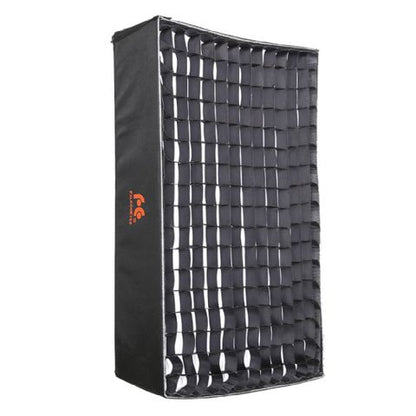 Falcon Eyes Softbox + Rejilla nido de abeja RX-48SBHC III para LED RX-48TDX III