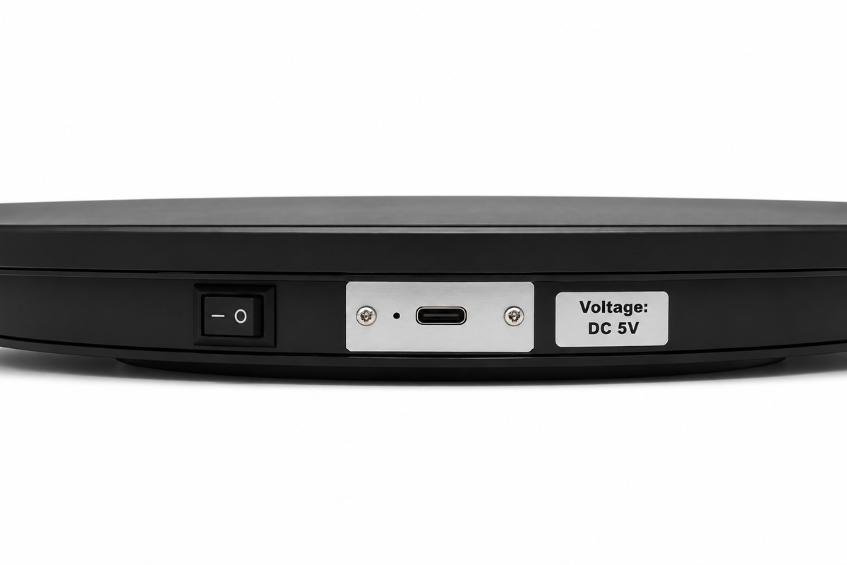 Falcon Eyes Mini Plataforma giratoria T360-A3B Negro 60 cm hasta 40 Kg — 4