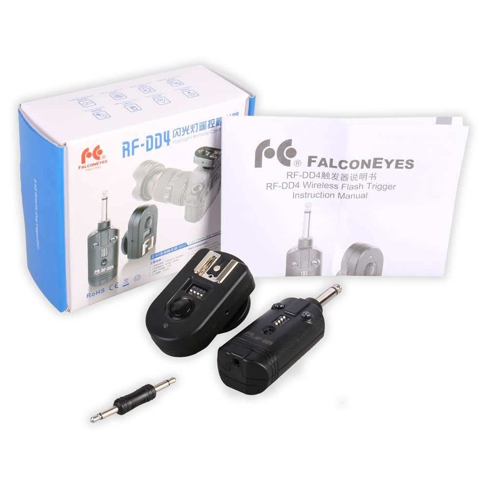 Falcon Eyes Radio Disparador Kit RF-DD2.4 en AAA-Batería — 7