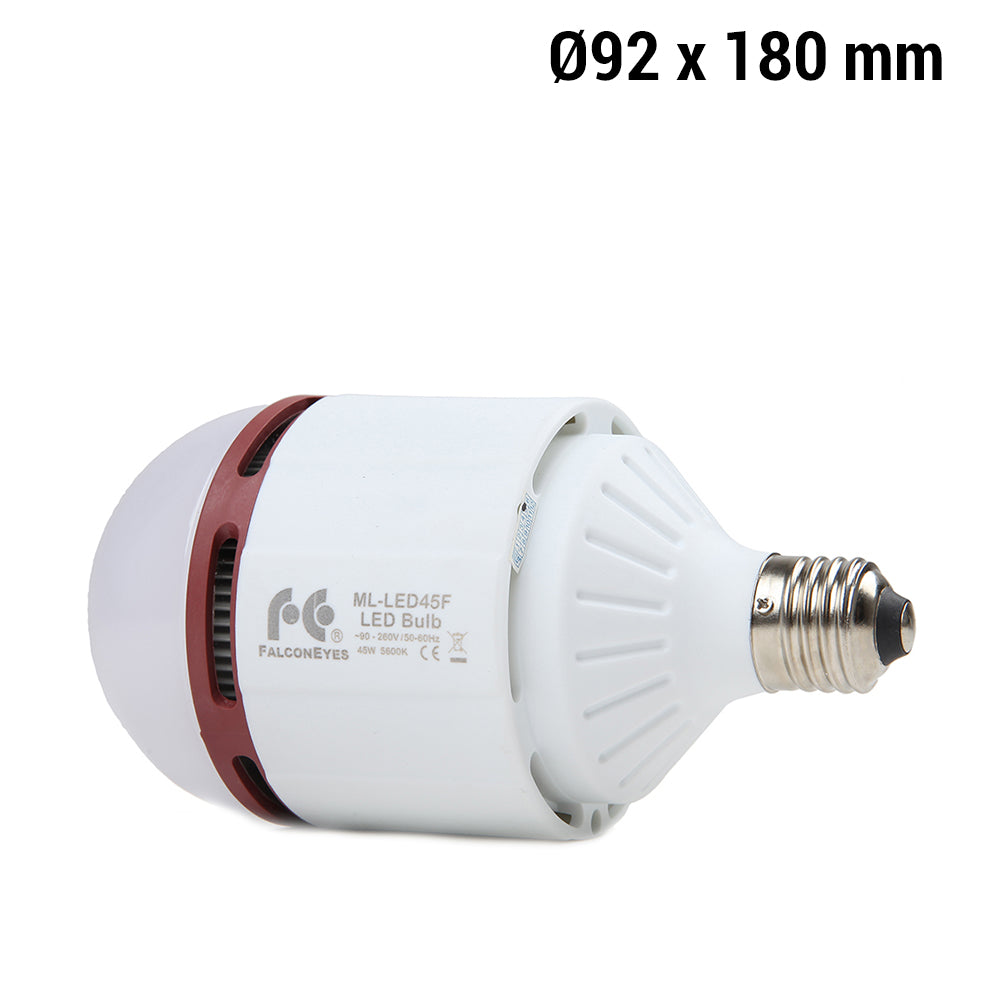 Falcon Eyes LED Lámpara de luz diurna 45W E27 ML-LED45F — 6