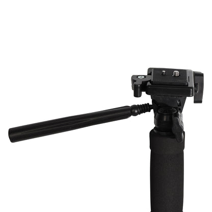 Falcon Eyes Monopié + 3-Way Cabezal MP-3 4 Secciones 178 cm — 3