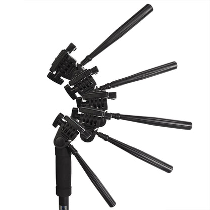 Falcon Eyes Monopié + 3-Way Cabezal MP-3 4 Secciones 178 cm — 4