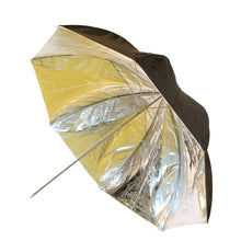 Falcon Eyes Paraguas UR-32SB1 Plateado/Negro 80 cm