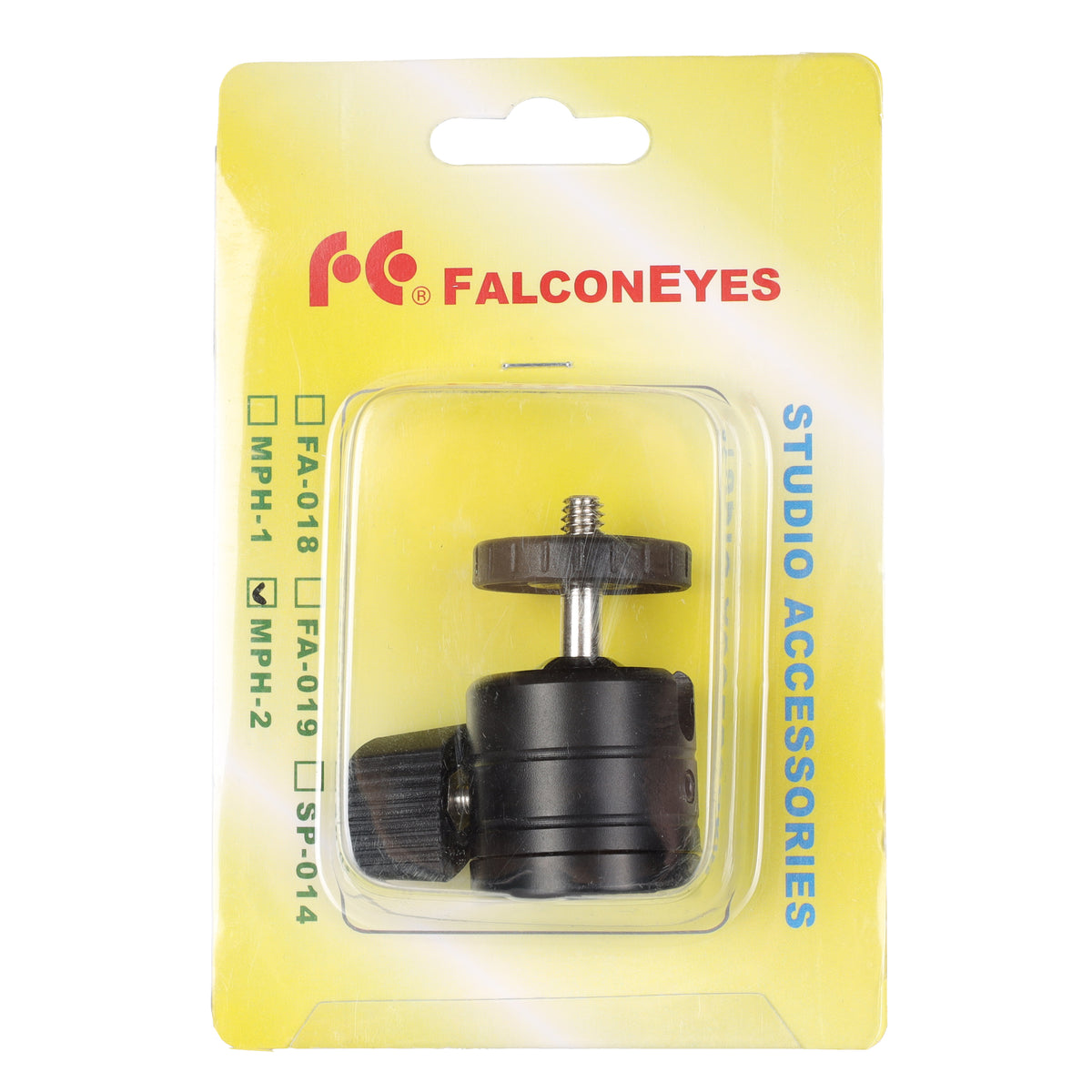 Falcon Eyes Mini Rótula de bola Negro MPH-2 — 4