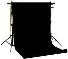Falcon Eyes Sistema de fondos SPK-1Z con 1 Rollo Negro 1.35x11 m