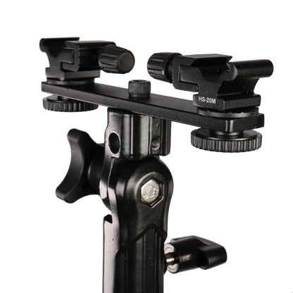 Falcon Eyes Doble Montura Soporte basculante + 2 x Zapata CLD-14A — 2