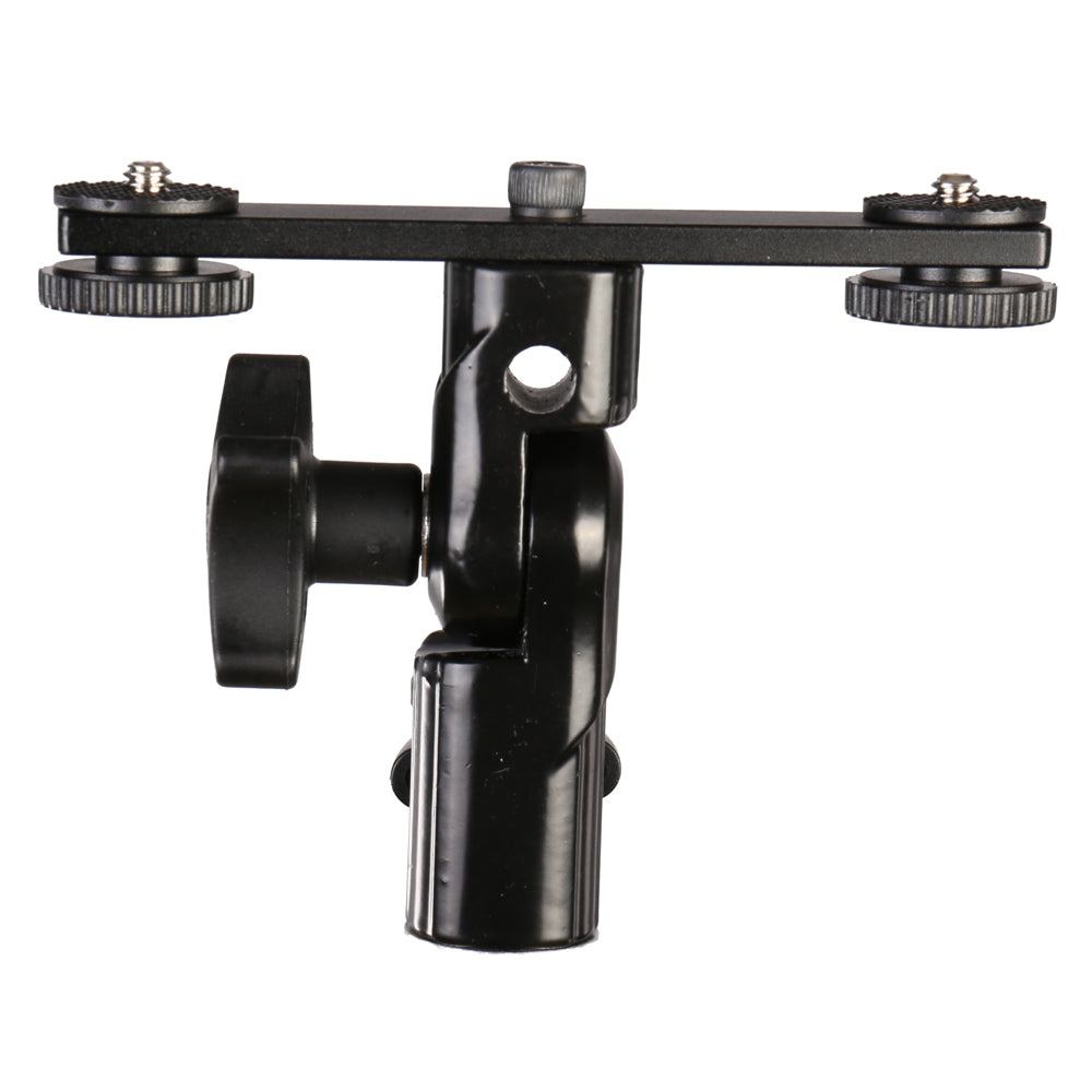 Falcon Eyes Doble Montura Soporte basculante + 2 x Zapata CLD-14A — 3