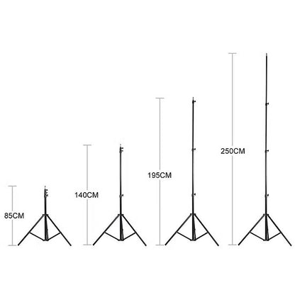 Falcon Eyes Pie de iluminación I-2501 82-250 cm — 3