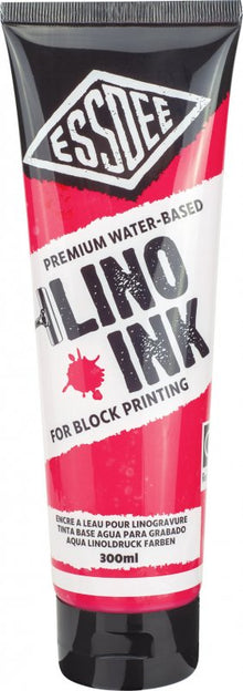 Essdee Block Printing Ink 300 ml - Fluorescente Rojo