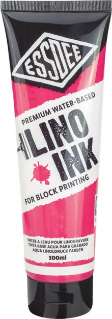Essdee Block Printing Ink 300 ml - Fluorescente Roze