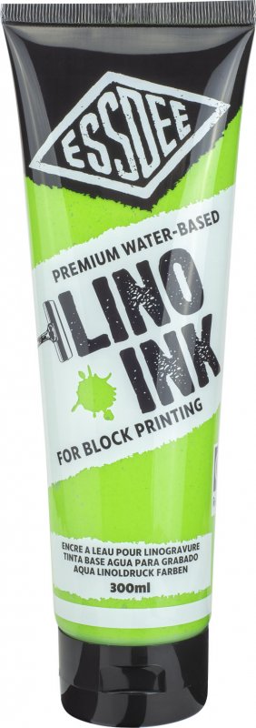 Essdee Block Printing Ink 300 ml - Fluorescente Verde