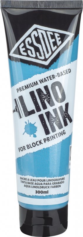 Essdee Block Printing Ink 300 ml - Fluorescente Azul