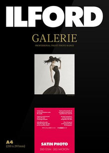Ilford papel fotográfico Galerie Satinado Foto 260g A3+ 25 Hojas