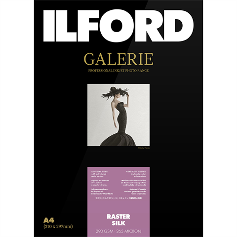Ilford papel fotográfico Galerie Raster Silk 290g 43,2 cm x 15 m
