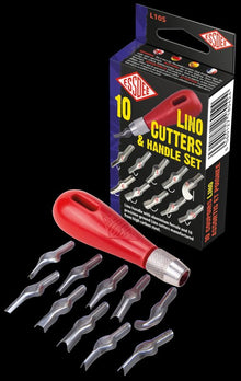 Essdee Lino Guts Set met Handvat - 10 unidades