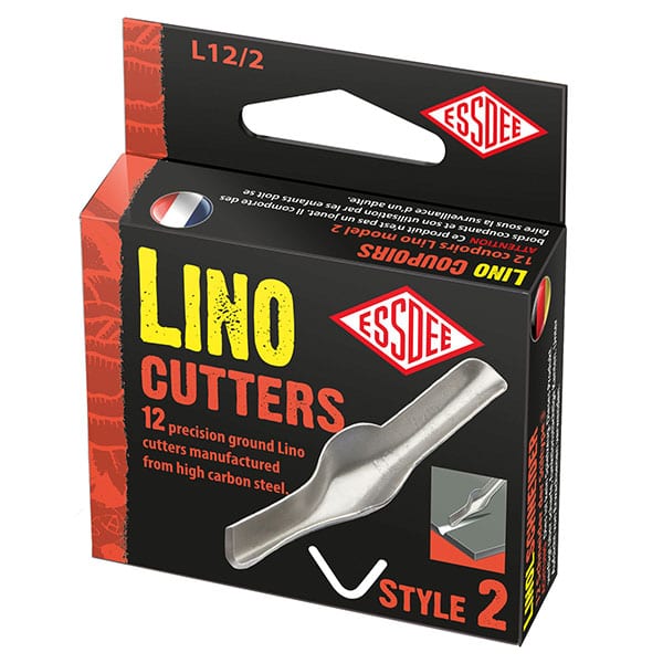 Essdee Cuchillas de linograbado, caja de 12 piezas - Nr. 2