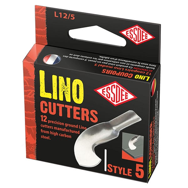 Essdee Cuchillas de linograbado, caja de 12 piezas - Nr. 5