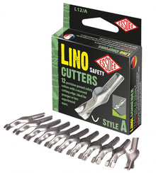 Essdee Cuchillas de seguridad para linóleo Style A - 12 unidades