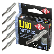 Essdee Cuchillas de linograbado, caja de 5 piezas - Nr. 1