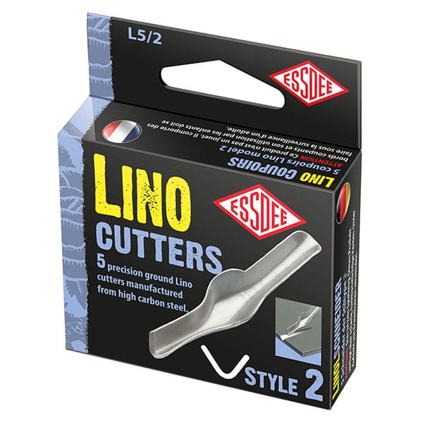 Essdee Cuchillas de linograbado, caja de 5 piezas - Nr. 2