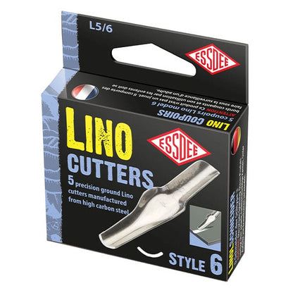 Essdee Cuchillas de linograbado, caja de 5 piezas - Nr. 6
