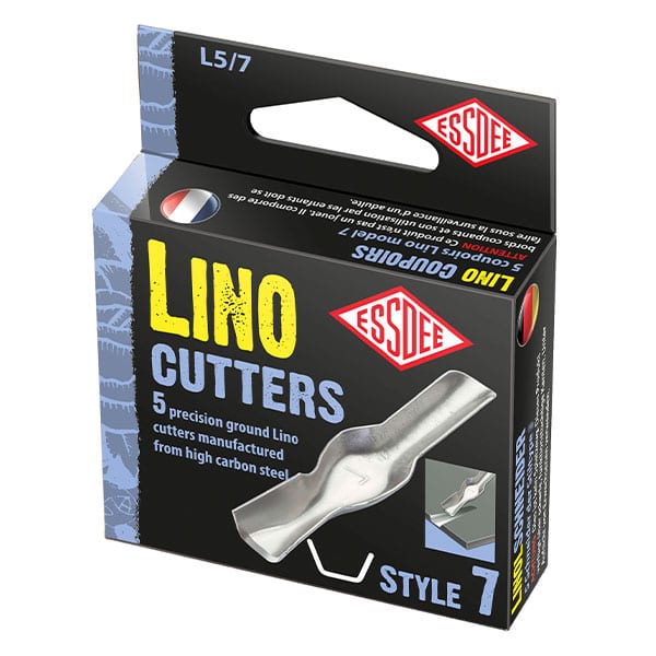 Essdee Cuchillas de linograbado, caja de 5 piezas - Nr. 7