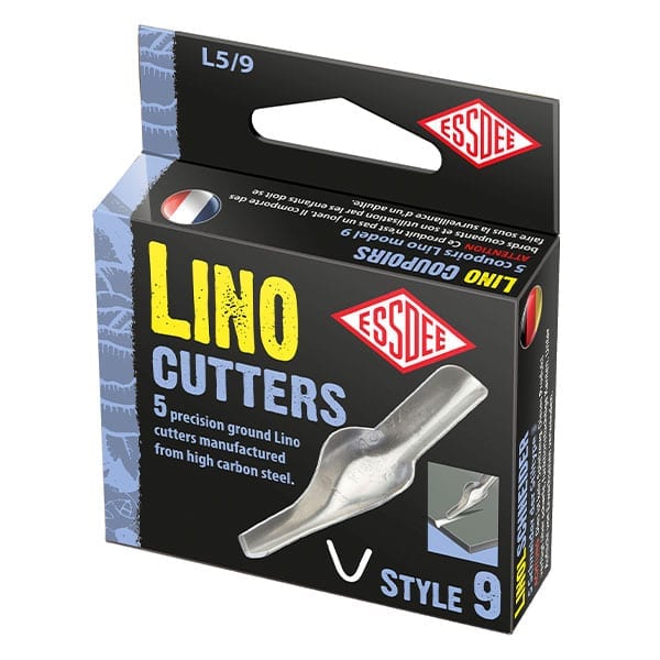 Essdee Cuchillas de linograbado, caja de 5 piezas - Nr. 9