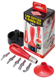 Essdee Set de linograbado con baren manual - 5 mesjes