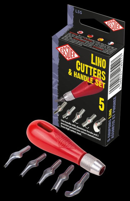 Essdee Lino Guts Set met Handvat - 5 unidades