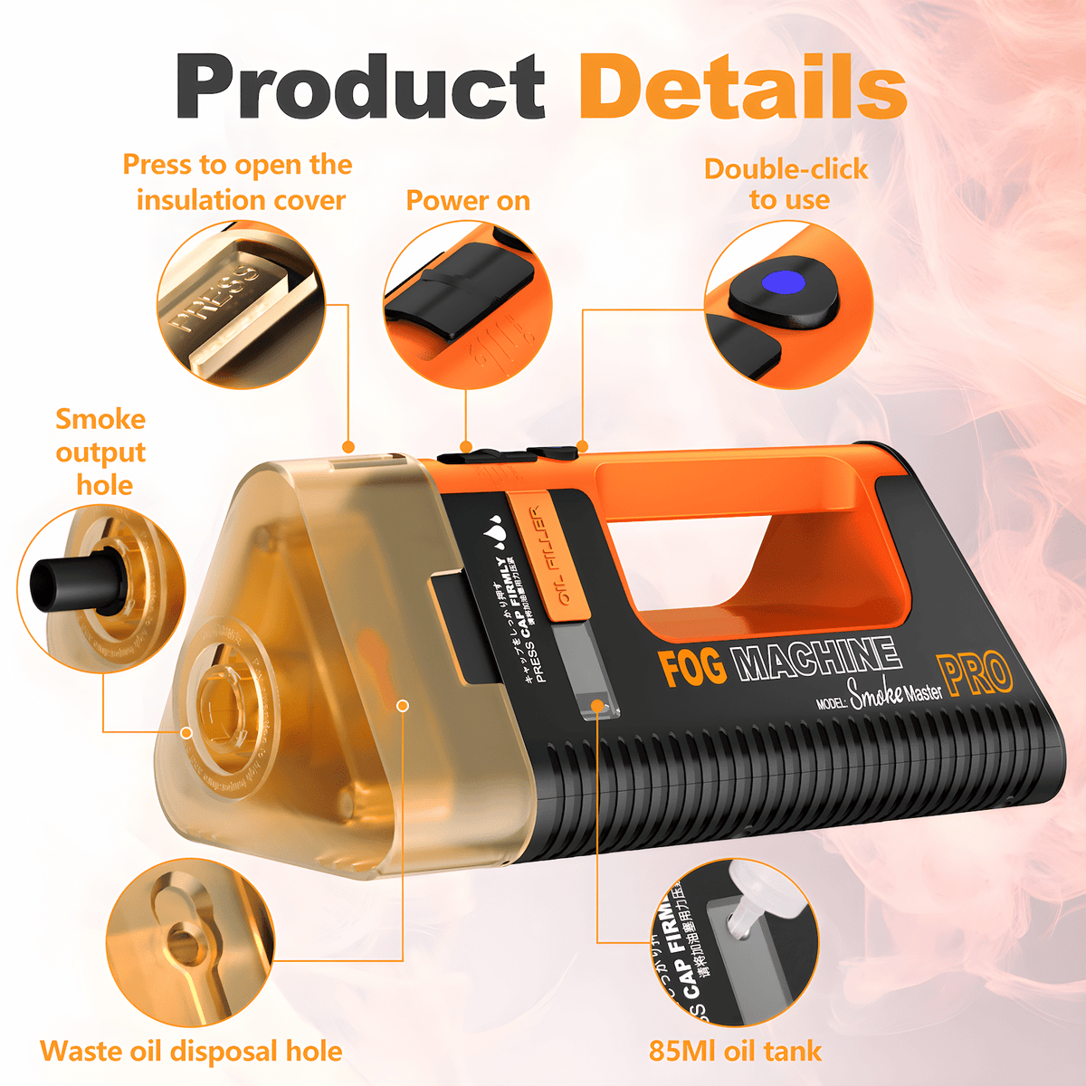 Lensgo Humo Master Pro Máquina de humo — 3