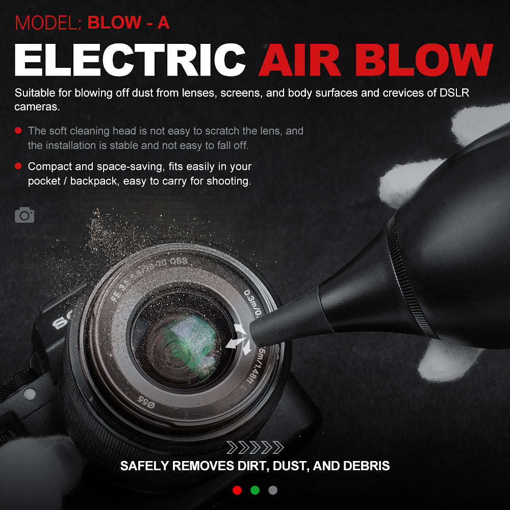 Lensgo Eléctrico Soplador de aire Negro — 8