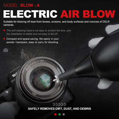 Lensgo Eléctrico Soplador de aire Negro — 8