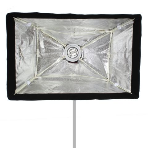 Linkstar Plegable Softbox + Rejilla nido de abeja QSSX-6090HC 60x90 cm — 2