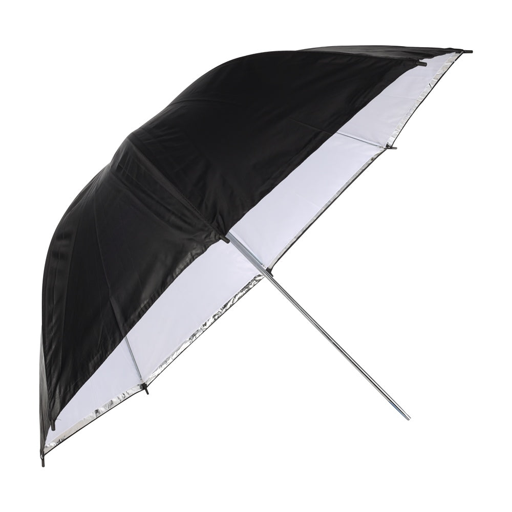 Linkstar Paraguas PUK-84WB Blanco/Negro 100 cm (Reversible)
