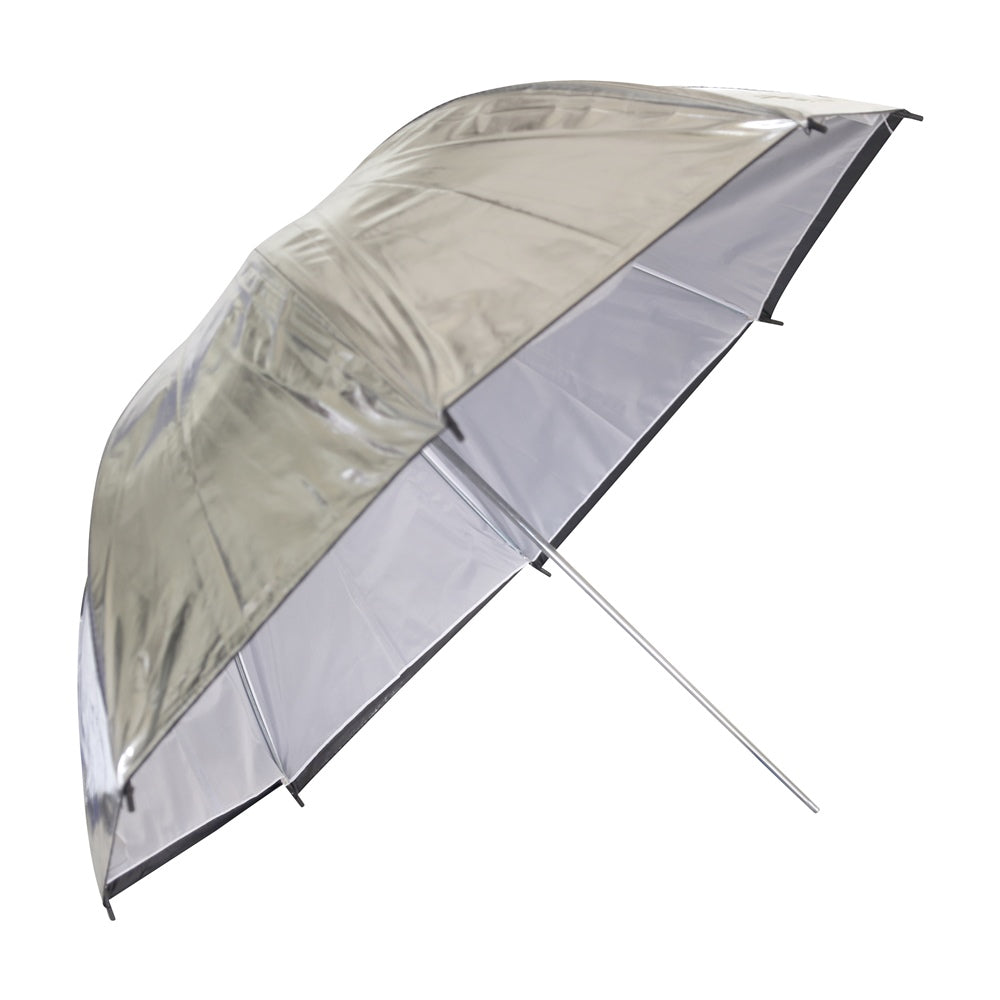 Linkstar Paraguas PUK-84WB Blanco/Negro 100 cm (Reversible) — 2