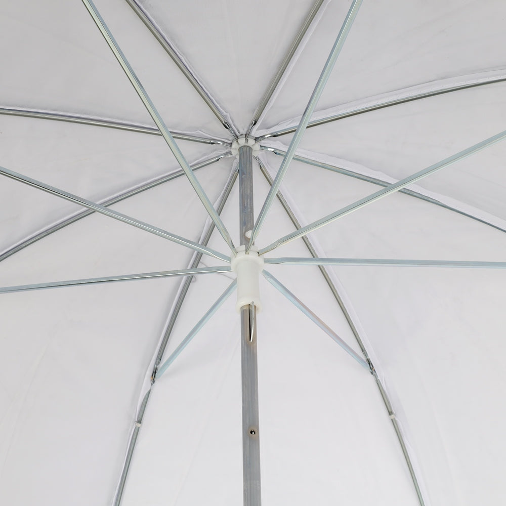 Linkstar Paraguas PUK-84WB Blanco/Negro 100 cm (Reversible) — 7