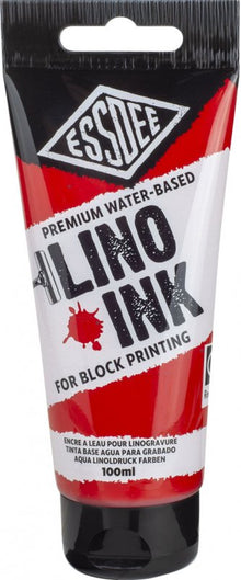 Essdee Premium Block Printing Ink 100 ml - Rojo