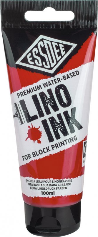 Essdee Premium Block Printing Ink 100 ml - Carmín