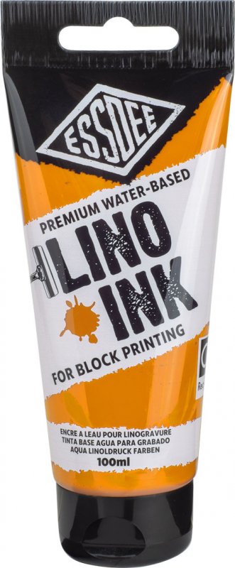 Essdee Premium Block Printing Ink 100 ml - Naranja