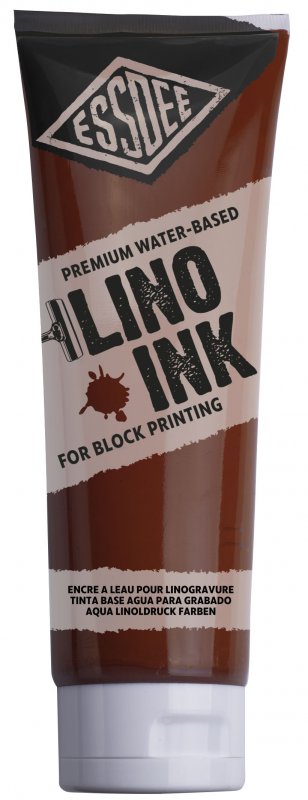Essdee Block Printing Ink 300 ml - Siena tostada