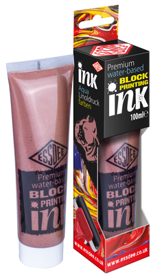 Essdee Premium Metallic Block Printing Ink 100 ml - Metal Bronce